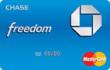 Chase Freedom® MasterCard card image