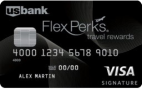 U.S. Bank FlexPerks® Travel Rewards Visa Signature® Card card image